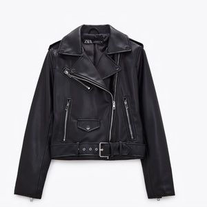 Zara Faux Leather Jacket